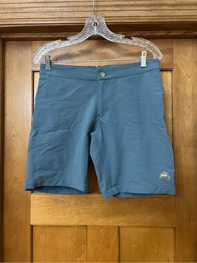 Tracksmith New England Longfellow Gray Shorts Elliot Stretch Fabric 31